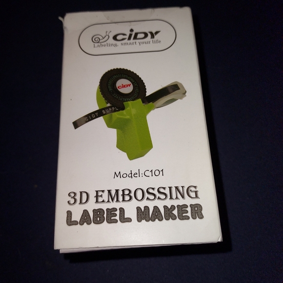 Mini Portable Manual Label Maker DIY 3D Embossing Label Writer/Printer [C101] - Picture 2 of 16